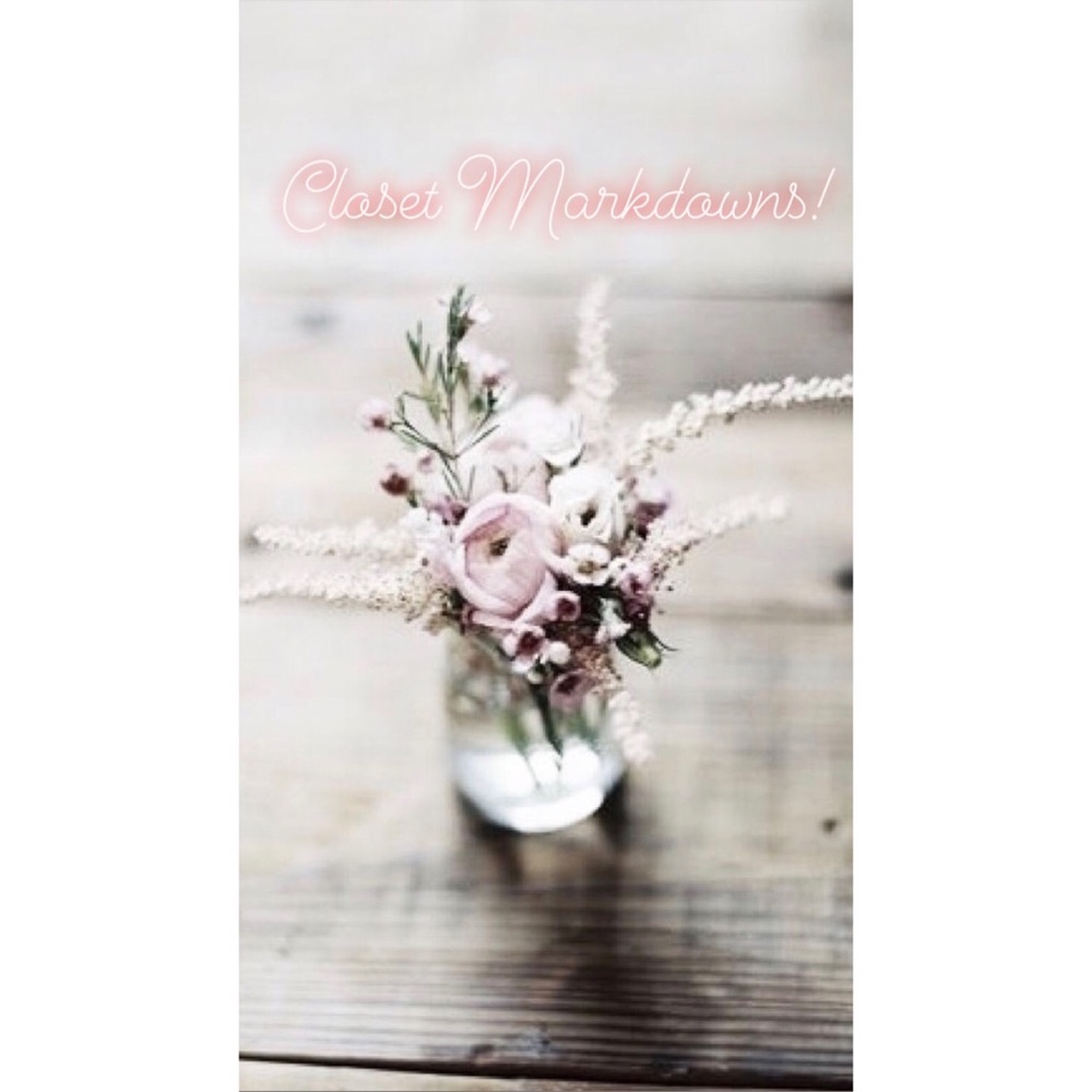 Closet Markdowns! Shop my closet today!